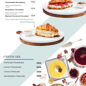 Kruvasan ve Cheescake