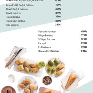 Baklava ve Şerbetli Tatlılar